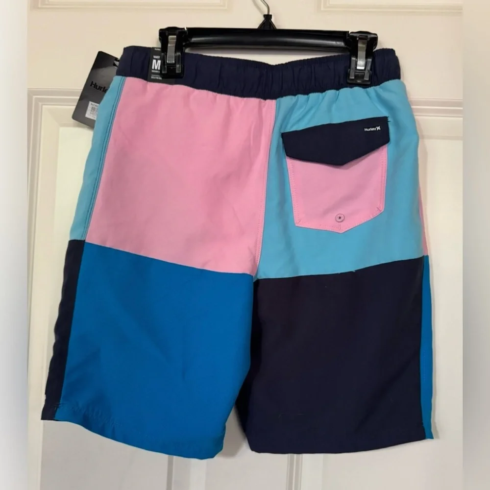 Hurley Boys Colorblock Swim Trunks - Picture 3 of 6